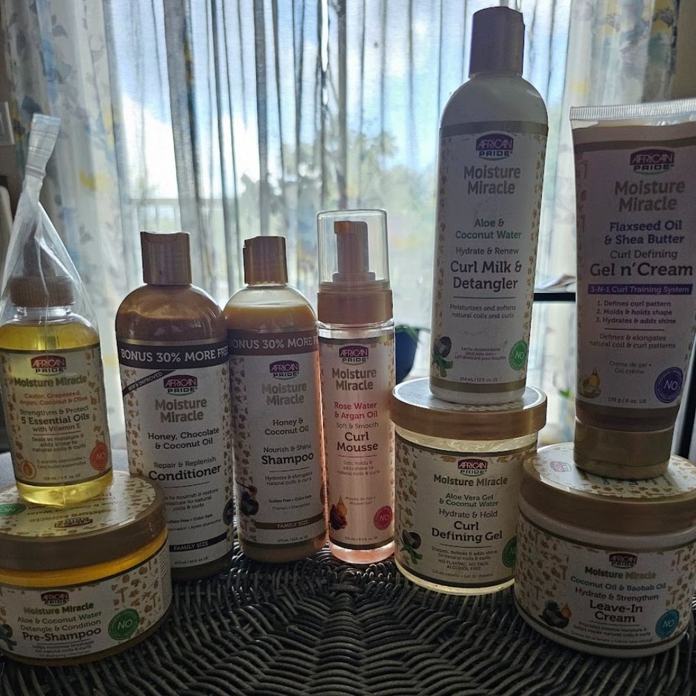 African Pride Moisture Miracle Set
